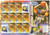 Tuvalu - NBA Pacers Stephen Jackson 12 Stamp Sheet