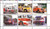 Fire Engines - Mint Sheet of 6 Stamps MNH - 11A-047