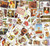 Mushrooms on Stamps Collection - 200 Different Stamps