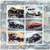 Classic Automobiles - Sheet of 6 - 9A-017