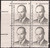 US Stamp 1981 35c Charles R. Drew - Plate Block of 4 Stamps