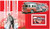 Guinea - Fire Engines & Firemen Souvenir Sheet 7B-077