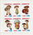 Mushrooms on Stamps - 6 Stamp Mint Sheet MNH - 21A-032
