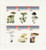 Mushrooms on Stamps - 6 Stamp Mint Sheet MNH - 20C-033