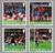 Gibraltar - European Soccer - 4 Stamp Mint Set - 7H-004