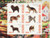 Dogs - Mint Sheet of 6 MNH - 2J-048