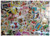 Butterflies on Stamps Collection - 500 Different Stamps