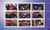 Racing Motorcycles on Stamps - 9 Stamp Mint Sheet MNH - 11F-039