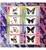 Congo - Disney & Butterflies 8 Stamp Mint Sheet SV0595