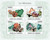 Comoros - Minerals - 4 Stamp Mint Sheet MNH - 3E-206