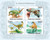 Comoros - Prehistoric Animals 4 Stamp Mint Sheet 3E-214