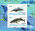 Dolphins & Whales - Mint Sheet of 2 MNH - 3B-120