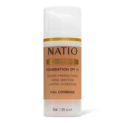 Natio Flawless Foundation SPF15 - Medium Tan