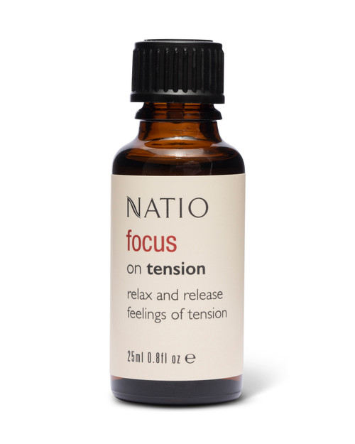 Natio Focus On Tension Pure Essential Oil Blend
