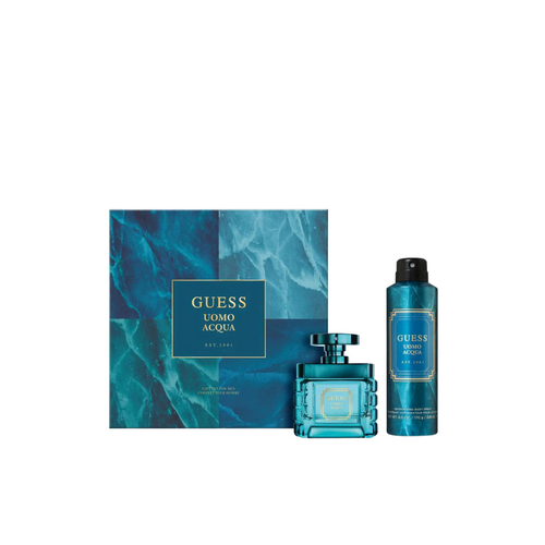 Guess Uomo Aqua EDT Men's 50ml 2pc Gift Set