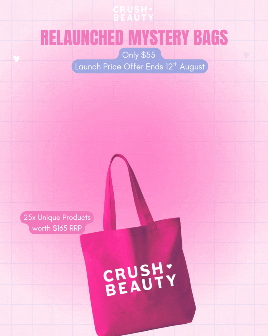Crush Beauty Mystery Bag
