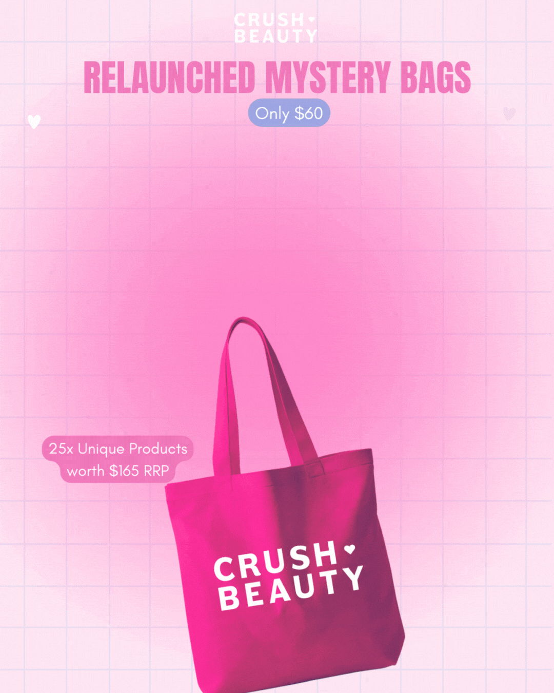 Crush Beauty Mystery Bag