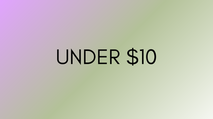 Under $10