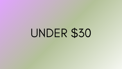 Under $30