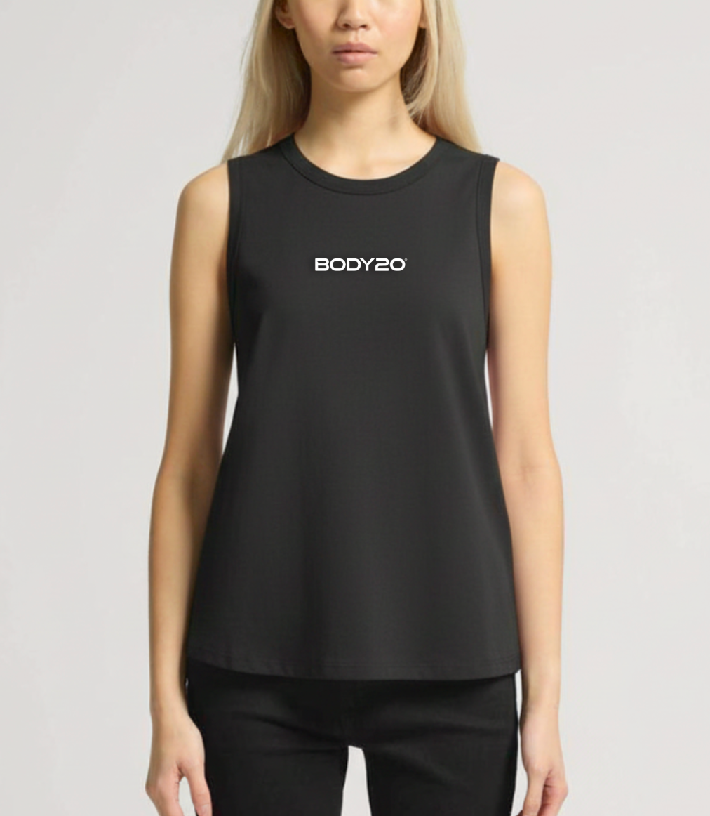Classic Relaxed Tank Puff Print