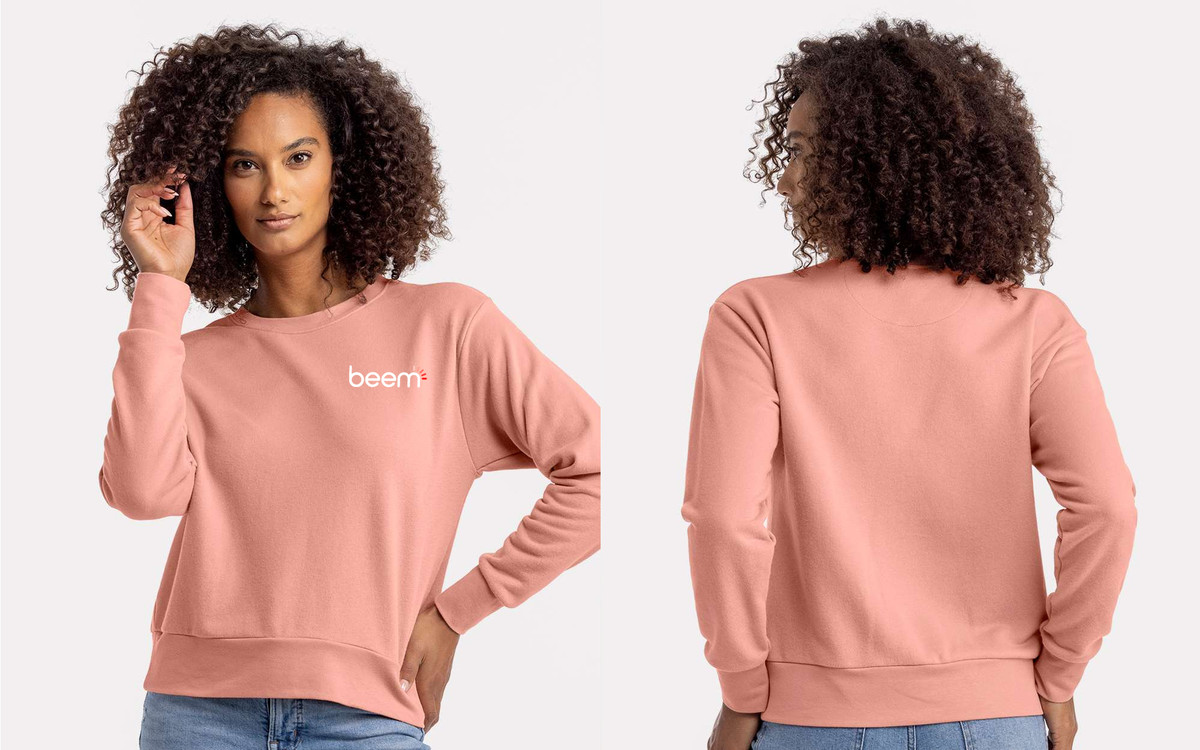 beem® Women's Terry Pullover