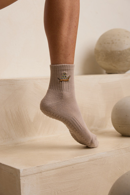 Souls Grip Socks - Champagne Pup