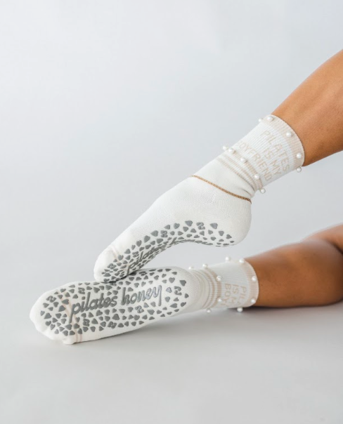 Pilates Is My Boyfriend Core Crew Grip Sock