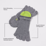 Textured Toe Socks w/ Grip