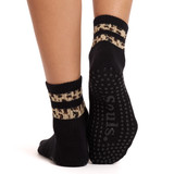 Grip Socks - Black Cheetah