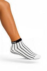 iFlex Black Stripe Grip Sock