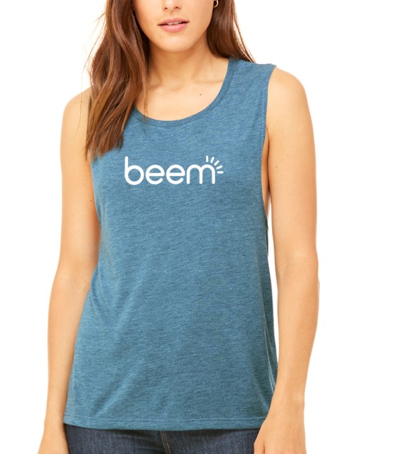 Beem Flowy Scoop Muscle Tank