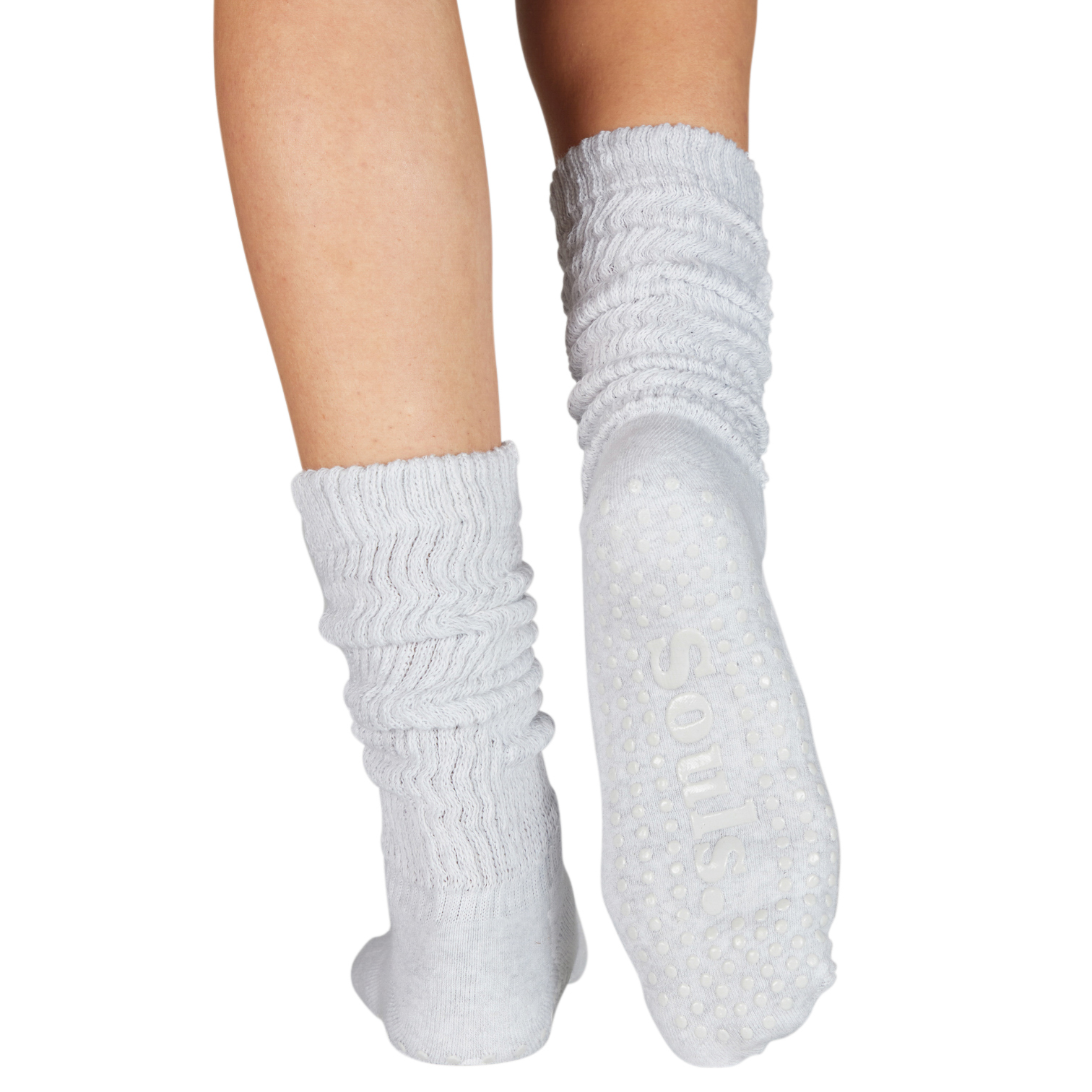 Grip Socks - Gray Cloud
