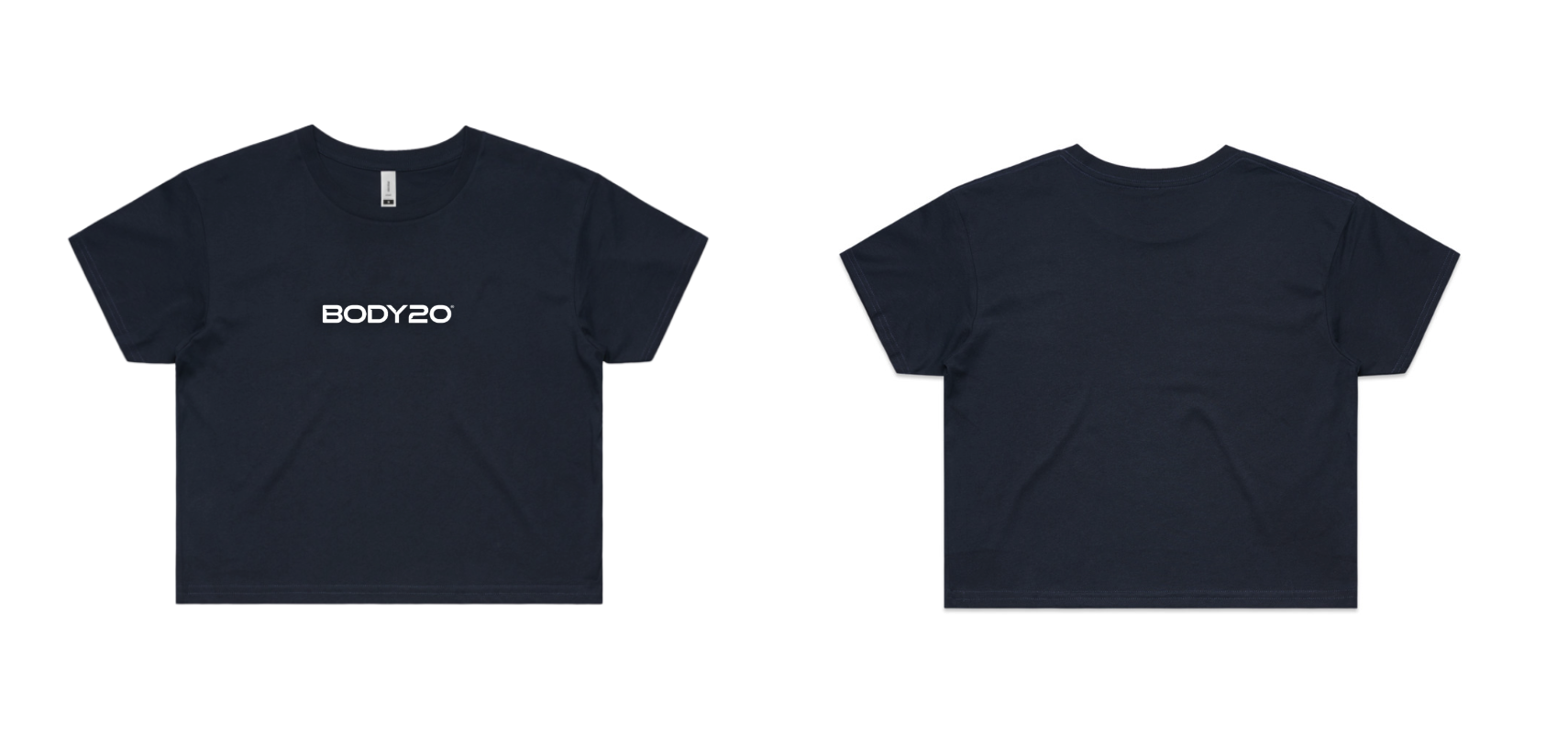 Women's Crop Tee Puff Print (Feb Ship)