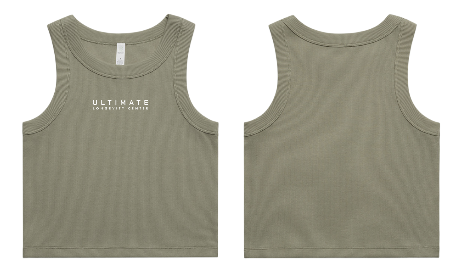 Organic Cotton Women's Crop Tank