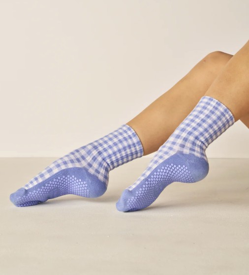 Gingham Crew Grip