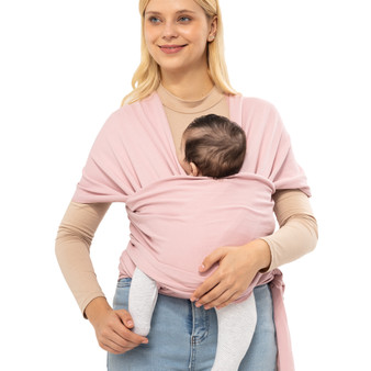 Noone Rose Wrap Sling. Best Infant Wrap Sling Carrier from Newborns and Toddler. Learn How to Wrap a Baby Sling and Breastfeeding.
