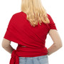 Noone Red Wrap Sling. Best Infant Wrap Sling Carrier from Newborns and Toddler. Learn How to Wrap a Baby Sling and Breastfeeding.