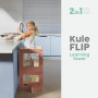 Child Using Kule Flip at Kitchen Counter