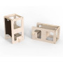 Kule Flip Learning Tower Used as Activity Table
