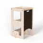 Kids Play Table and Step Tower – Kule Flip in Grey
