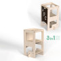 No-Setup Convertible Learning Tower for Kids