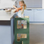 Multi-Functional Toddler Tower in Mint Color