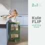 Child Using Kule Flip at Kitchen Counter