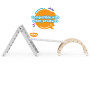 Piky Wooden Climbing Triangle and Slide for Toddlers