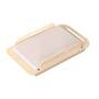 MyCrib Natural Birch Wooden Baby Crib - Convertible Newborn to Toddler Bed with Eco-Friendly Design