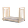 MyCrib Natural Birch Wooden Baby Crib - Convertible Newborn to Toddler Bed with Eco-Friendly Design