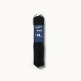 LACES - ROUND, BLACK, POLYESTER. 150CM LENGTH FOR SIZES 8 – 13 LCS150BLK