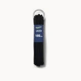 LACES - ROUND, BLACK, POLYESTER. 180CM LENGTH FOR SIZES 8 – 13 LCS180BLACK