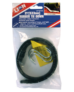 RUBBER TIE DOWN, 533mm (21") RUBBER TIE DOWN, 533mm (21")