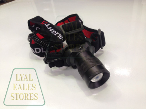 HEADLAMP, POWERFULL 3W CREE LED, 8PCE DISPLAY BOX LA114M15